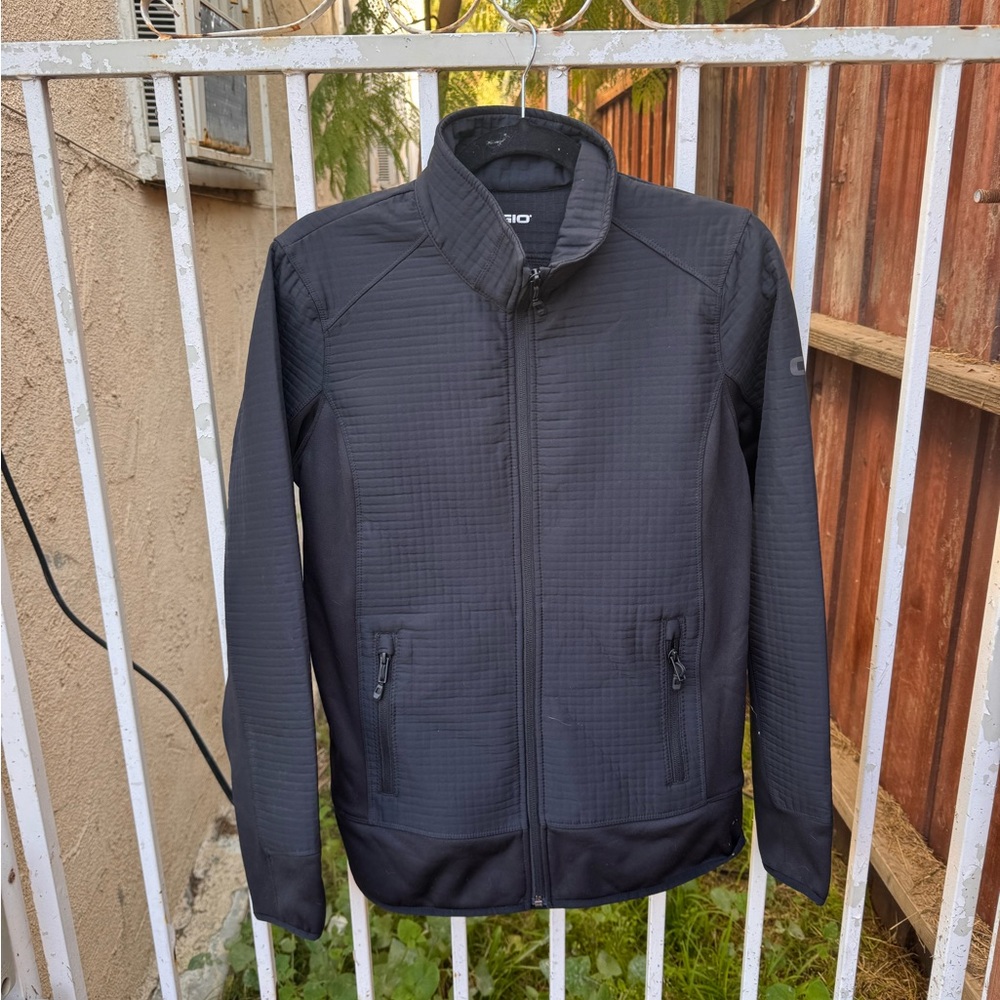 Ogio Men's Black Textured Jacket